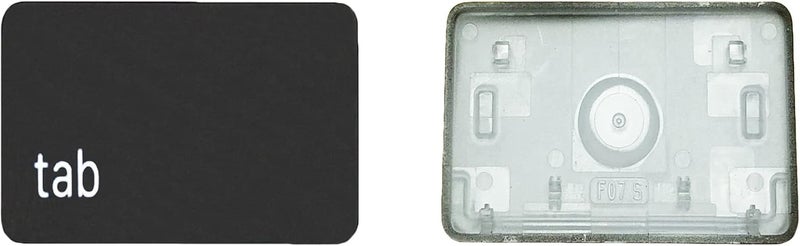 GRMTRV Replacement Individual Key Cap Hinge for MacBook Air 13'' 15'' M3 M4 A3113 A3114 A3240 A3241, 14'' 16'' Pro/Max M4 A3185 A3186 A3401 A3112 A3403 2024-2025 (tab) - Image 2